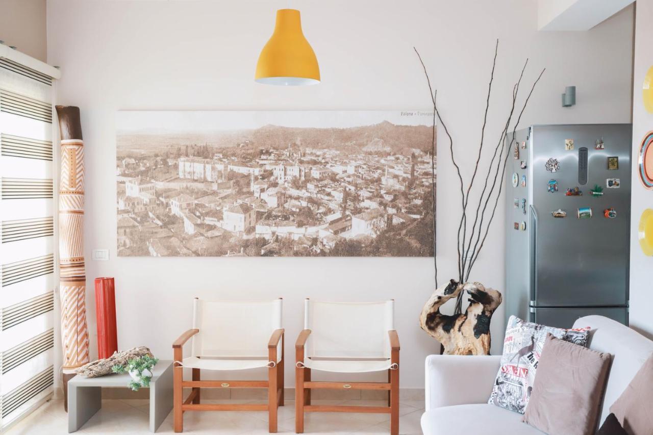 Large Apartment Near The Seaside Boulevard Lungomare Vlore Bagian luar foto